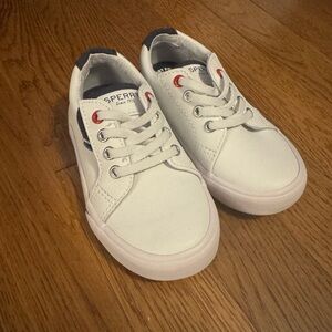 Sperry Kids White Sneakers